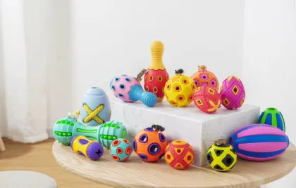 Rubber Dog Toy Food Leakage Toy