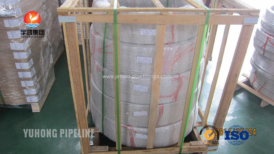 Stainless Steel Coil Tubing DIN 17458 EN10216-5 TC1 1.4301