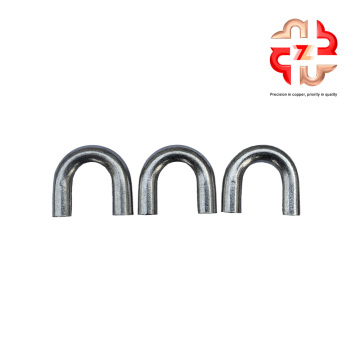Aluminum alloy elbows suitable for condensers