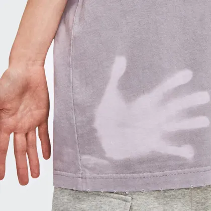 Men's Thermochromic T-Shirt: New Design Temperature Color Change Shirt