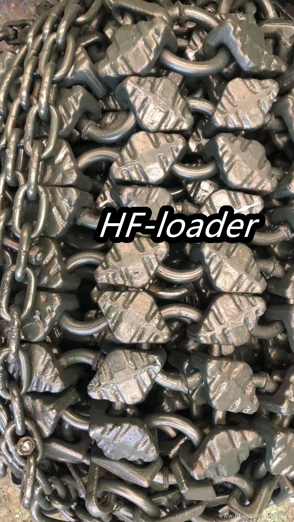 Square dense Tire Protection Chain 23.5-25 for tunnel