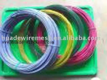plastic coated wire