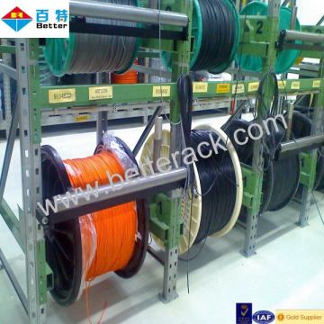 cable reel storage rack