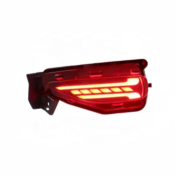 LED Rear Bumper Lamp and Back Reflector for Toyota Fortuner 2015-2019