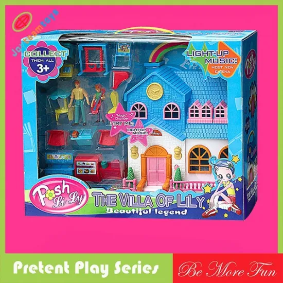 children furniture toys JTH40211 plastic mini house toys