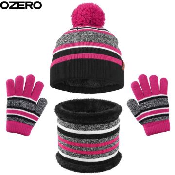OZERO Gentle Fall Bonfires Polyester Windproof Flexible Kids Funny Winter Hats - Private Label