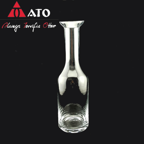 Ato Clear Home Decor Glass Machine Made Vase Vase