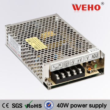 12v 40w with ce rohs switching power supply