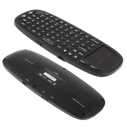 Ultra-Thin 2.4G Wireless Keyboard with Leser Pointer & Touchpad (ZW-51010)