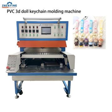 PVC Keychain Making Machine with Automatic Mold Opening