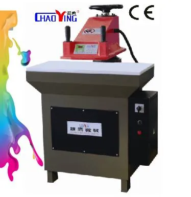 swing arm cutting machine/cloth cutting press machine