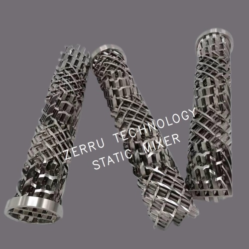 Static Mixer For Mixing & Dispersing Viscous Fluids