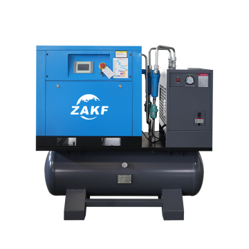 Compresor de aire de tornillo de corte láser de 15 HP 11KW PM VSD 16bar