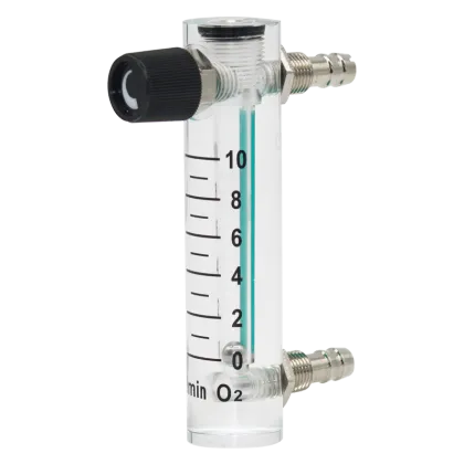 Disposable Medical Oxygen Flow Meter & Peak Flow Meter