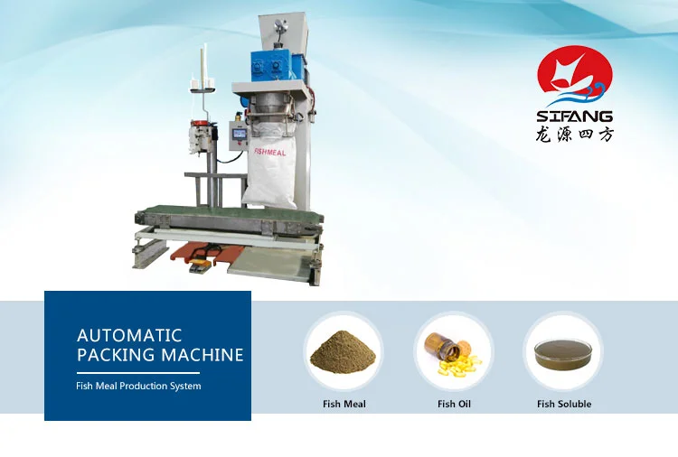 Automatische Verpackungsmaschine/Fischmehl, das Maschine für getrocknetes Fischmehl herstellt