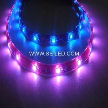 Single Bule 60pcs SMD 5050 IP33 LED stripe lys