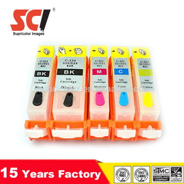 refillable Ink Cartridge for PGI 520,CLI 521