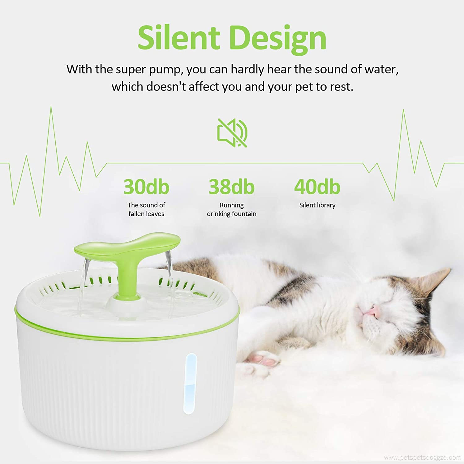 2L Intelligent Pet Water Electric Pet Water Dispenser