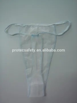 Disposable non woven g string