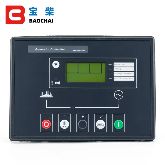 Diesel Generator Spare Parts: Electric Model with Auto/Manual Start, Power Control, LED/LCD Panel, Deep Sea DSE5110 Genset Controller