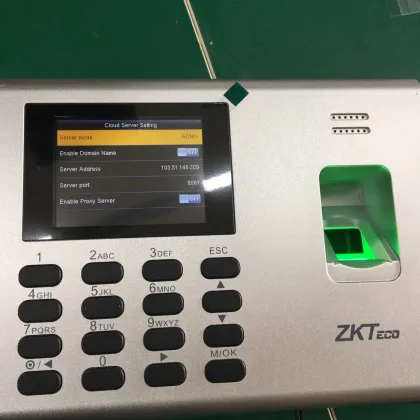 Biometric Fingerprint Scanner for Time Attendance Systems