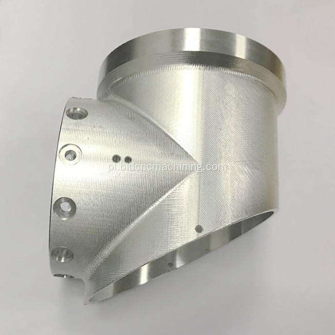 Niestandardowe CNC obróbka aluminium Tee Joint