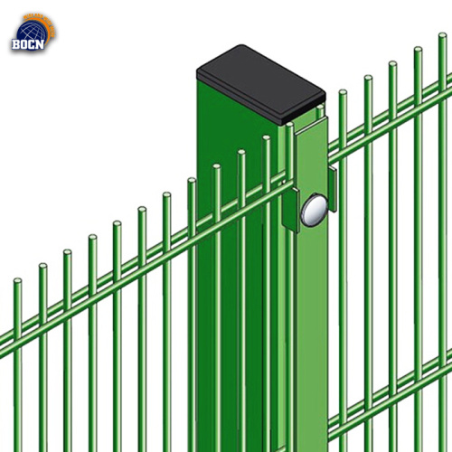 Powder coated anti climb fence