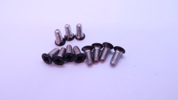 Stainless Steel Pan Head Phillips with Adhesive Coating