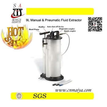 Hot sale 9L Manual & Pneumatic Fluid Extractor Oil Extractor