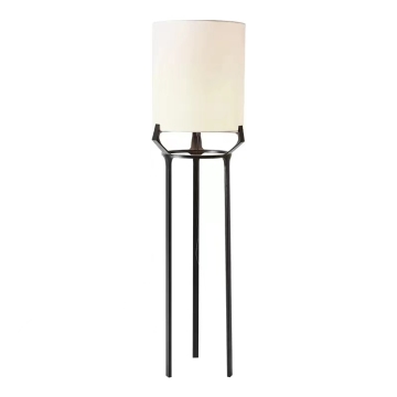 Retro Industrial Style High Tripod Floor Lamp with LED Light
