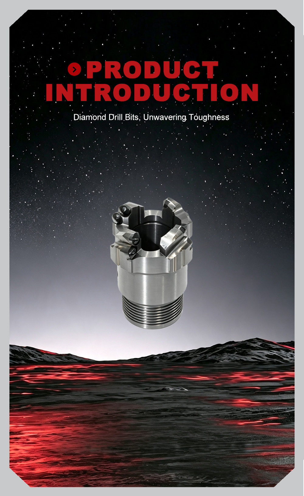 94mm Rib Conical Core Bit X