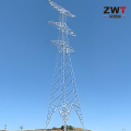 Torres de energia robustas em aço angular para ambientes exigentes