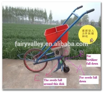 Mini Vegetable Seed Sowing Machine Manual Seed Planter Seed Drill Seed Planting Machine