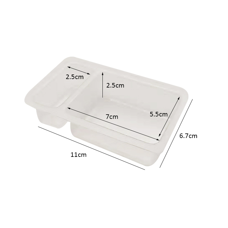 Food Grade Plastic Blister PP Sauce Insert Tray