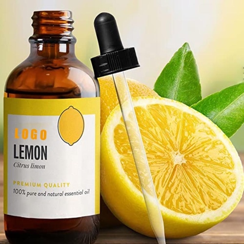 Customize 100% Pure And Natural Essential Oil Improves Mood Cold Symptoms Lemon Essential Oil