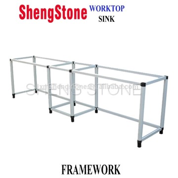 Aluminum wood test bed frame-Laboratory bench side