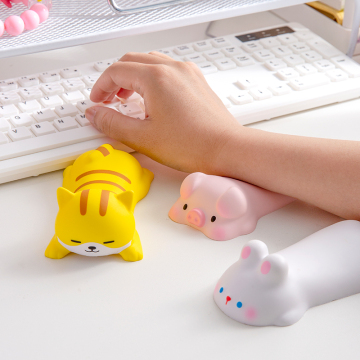 Kawaii yavaş yükselen squishy bilek bilgisayar ve dizüstü bilgisayar için dinlenme: fare ped için ergonomik destek