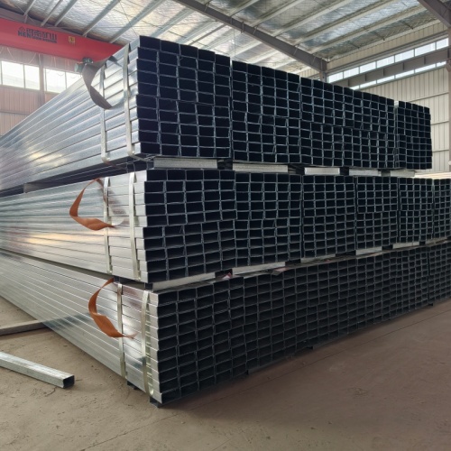 Verzinktes Vierkantrohr 37*77*0,8 mm