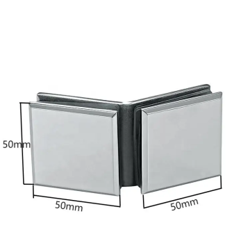 135 Degree Double Sides Bevel Edge Glass Clamp