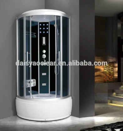 Complete shower room with computer panel, FM radio, back massage