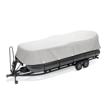 Durable Trailerable Marine Boat Cover: High-Quality Custom Logo Boat Cover for Pontoon Boats