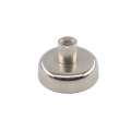 RPM-D25 Round Pot Magnetic Holder Inner Thread Rod