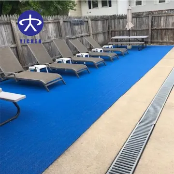 Anti-Slip Waterproof Interlocking PP Tiles for Indoor/Outdoor Swimming Pools
