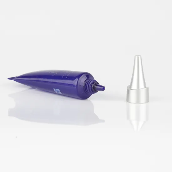Wholesale 15ml custom eco friendly recycled cosmetic eye cream massage tube for makeup