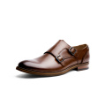 Oxford Men Business Buckle Shoes