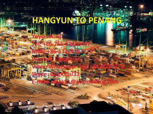 Zhongshan Hangyun Sea Freight en Malaisie Penang