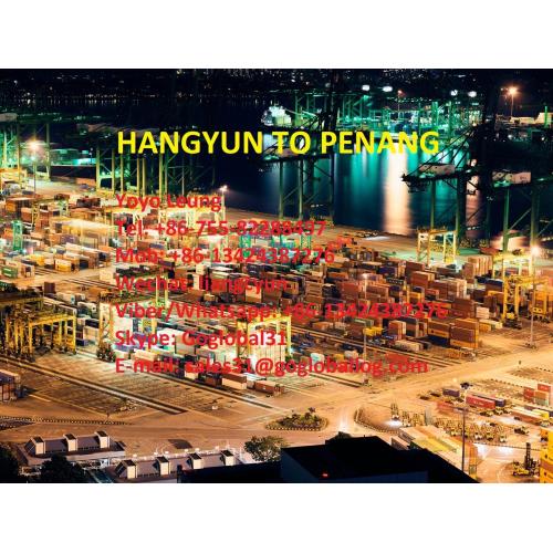 Zhongshan Hangyun Sea Freight to Malaysia Penang