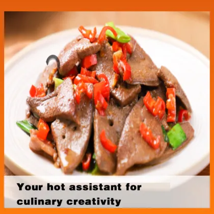 A kind of sauce fried beef meat sauce