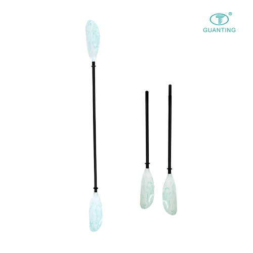 Pala doble versátil para todos los juegos.