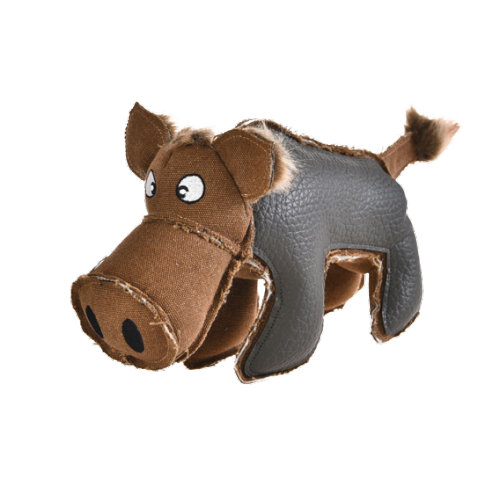 Pet Piggy Plush Toy för hundar till salu